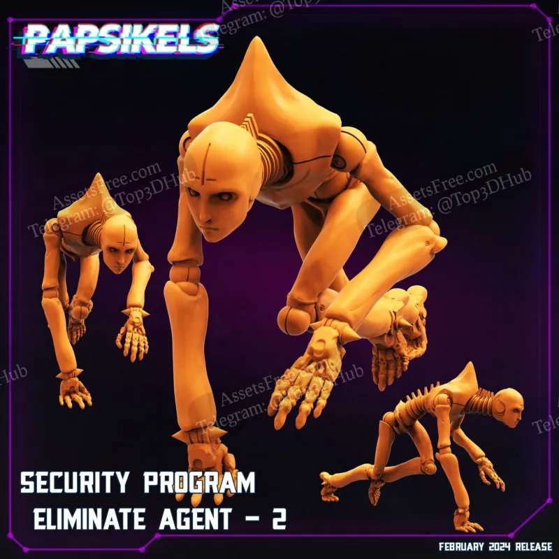 Papsikels Cyberpunk - Security Program Eliminate Agent 2