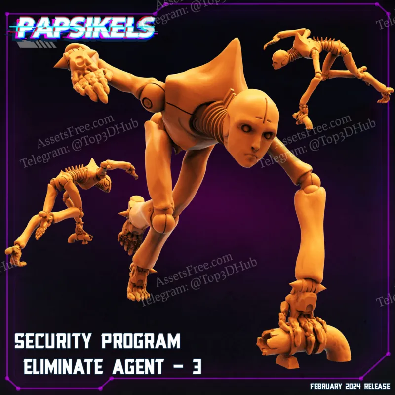 Papsikels Cyberpunk - Security Program Eliminate Agent 3