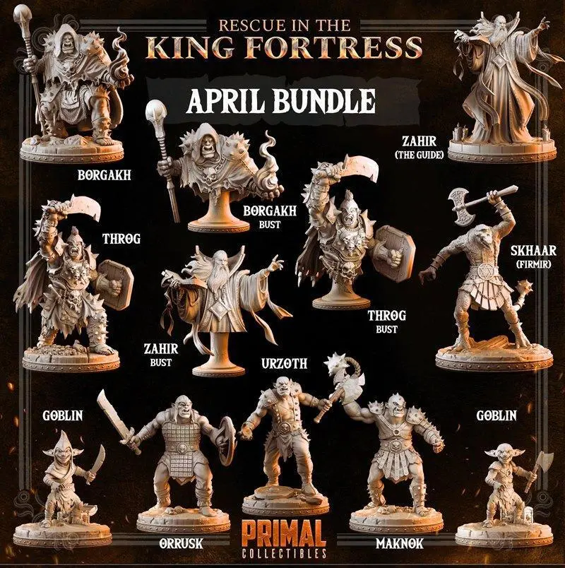 Primal Collectibles - Rescue in The King Fortress