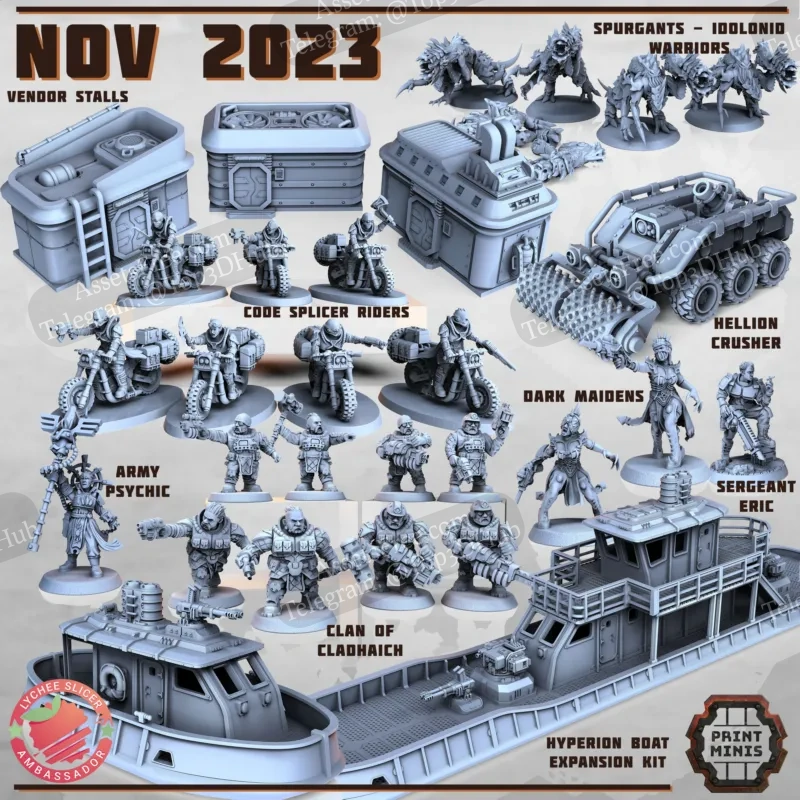 Print Minis - November 2023