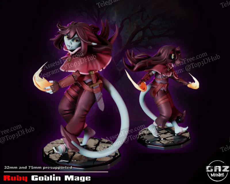 Ruby Goblin Mage