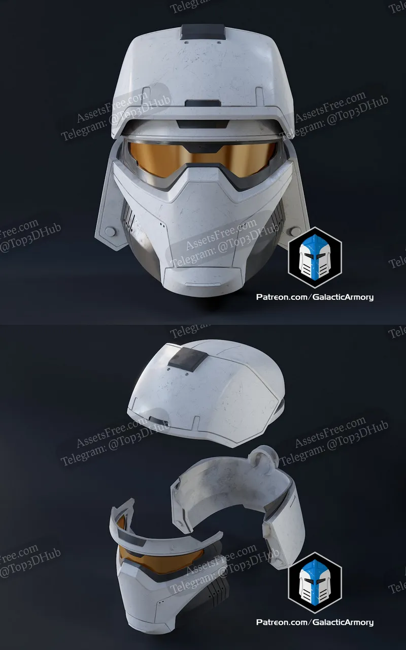 Snowtrooper Spartan Helmet