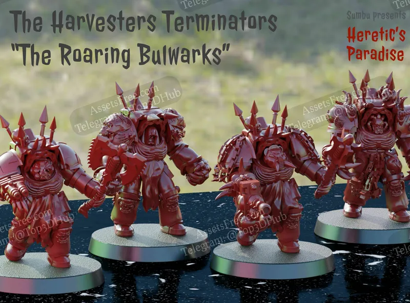 The Harvesters Terminators - The Roaring Bulwarks