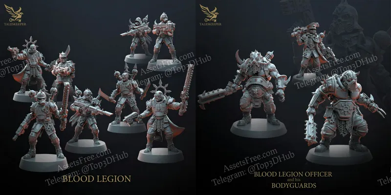 Blood Oath, Iron Will: 3D Print the Tales Keeper - Blood Legion Miniatures