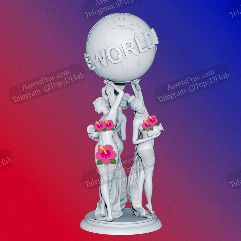 The World is Yours Statue