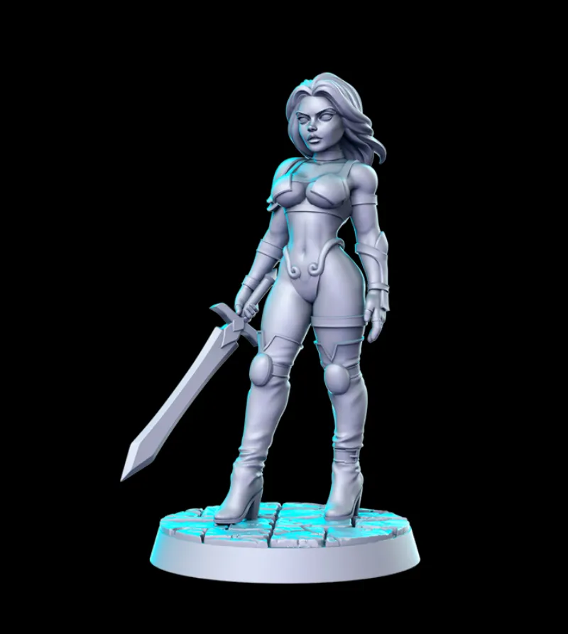 Unfurl the Banner of Valor: 3D Print Your Own Fierce Warrior Princess