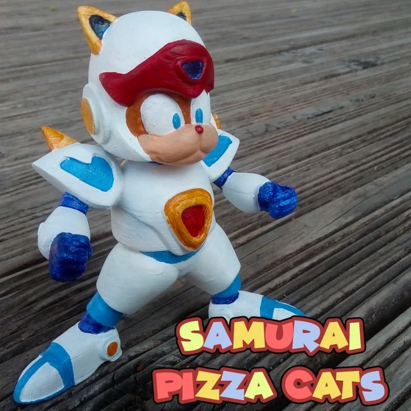Samurai Pizza cats