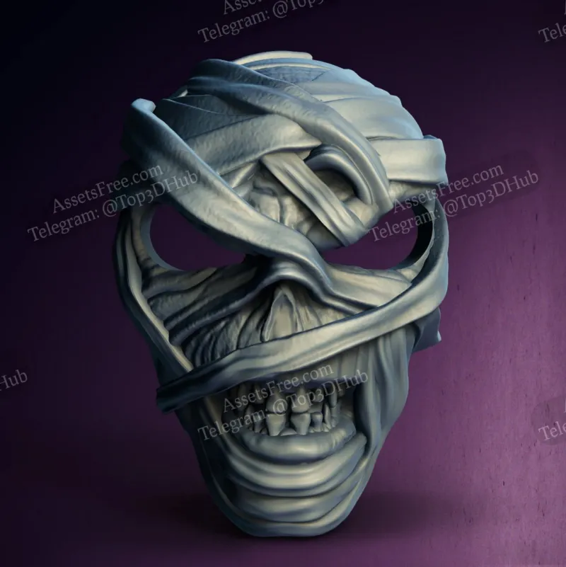 Unveil the Mystery: 3D Print Your Own Ancient Spooktacular Mask!