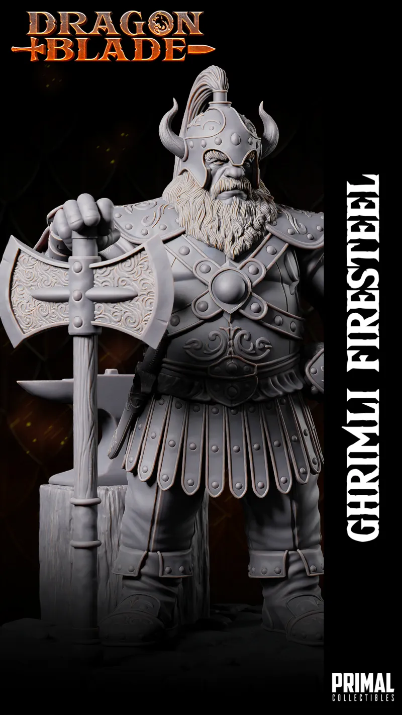 Dwarf Hero Ghrimli Firesteel