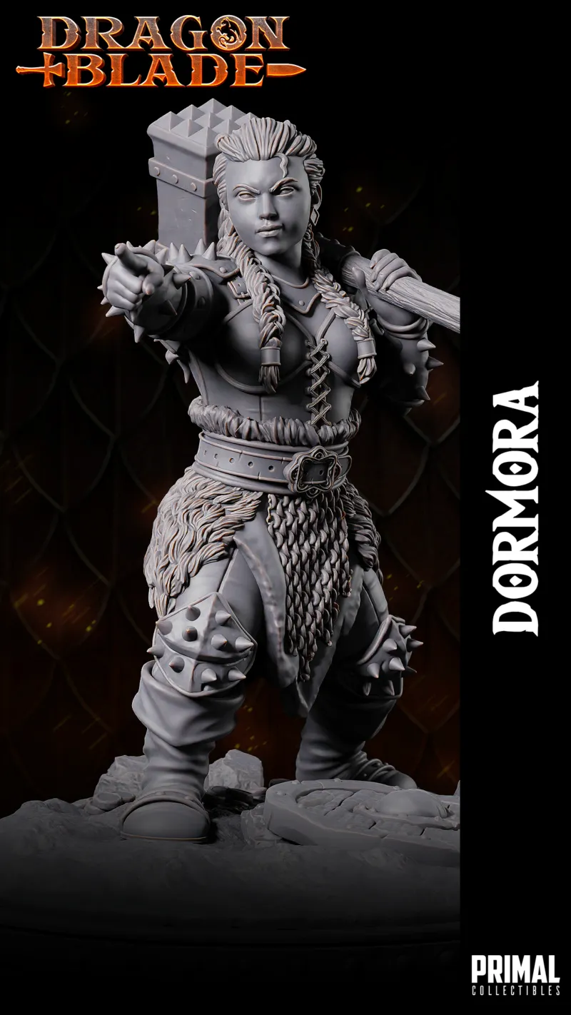 Evil Dwarf Dormora Hammer