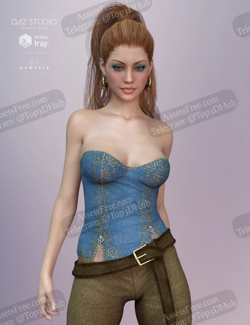 43449 - Sanza for Genesis 3 Female - Freja - [Female]