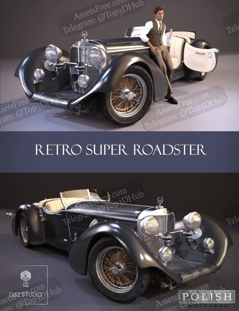 43631 - Retro Super Roadster - Polish - [Vehicles]