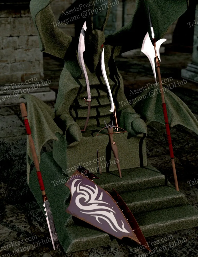 43653 - Armory of Five Realms - Dark Elves - Valandar - [Weapons]