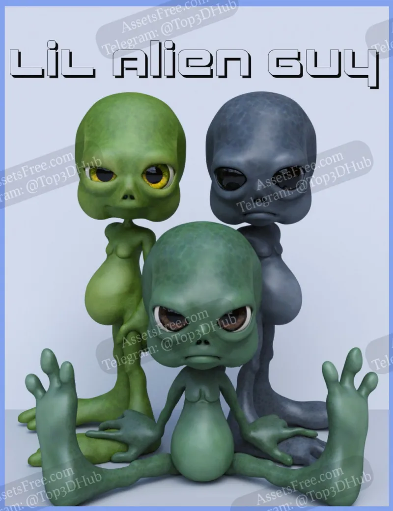 43785 - LiL Alien Guy - TheDarkerSideOfArt - [Toons]