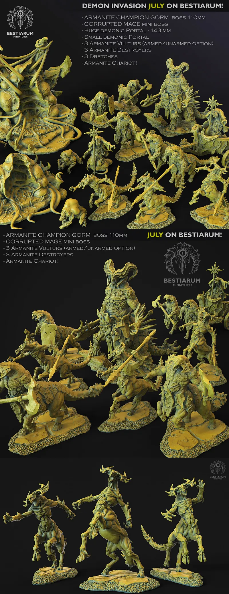 Bestiarum Miniatures - June 2020