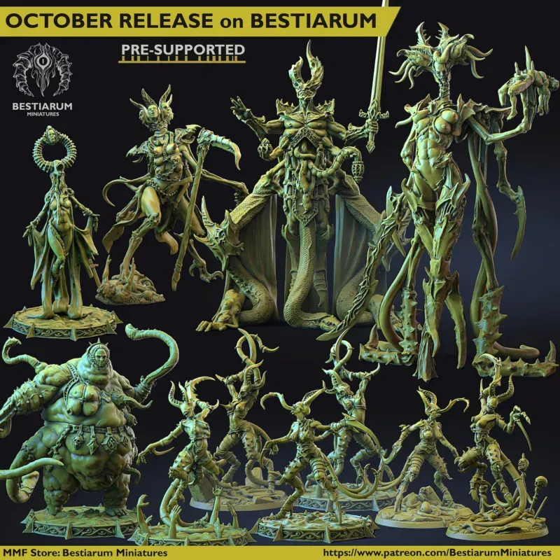 Bestiarum Miniatures - October 2020