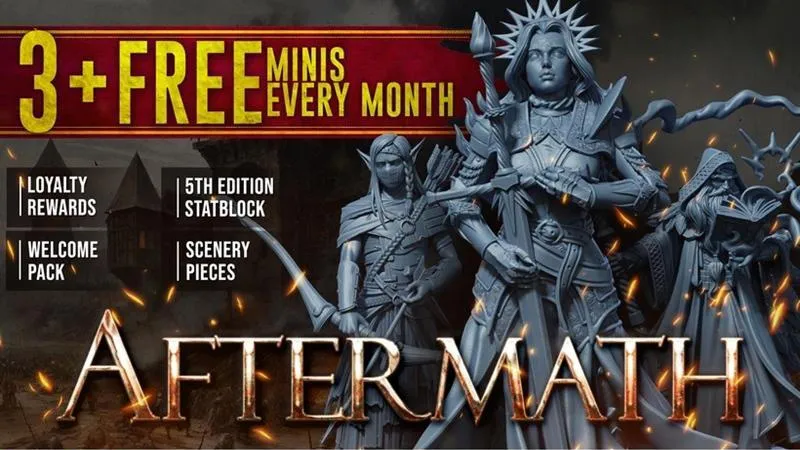 Claymore Miniatures - Aftermath - January 2024