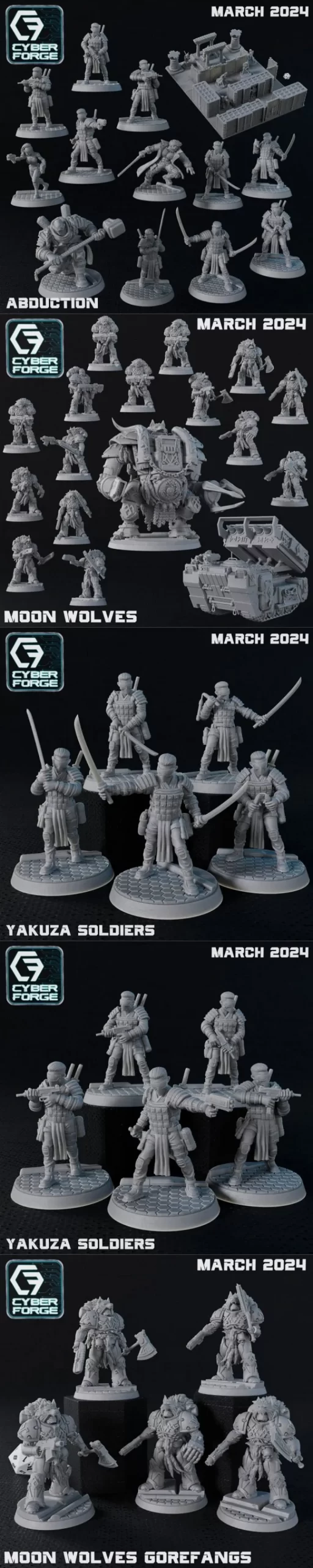 Cyber-Forge Miniatures - March 2024