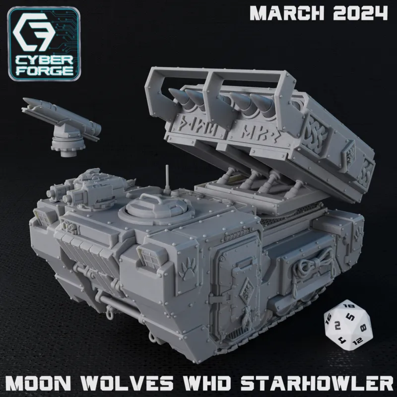 Cyberforge - 202403 - Grim Realms - Moon Wolves - WHD Starhowler