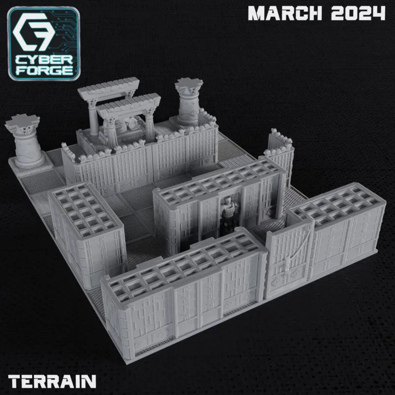 Cyberforge - Terrain Set 1