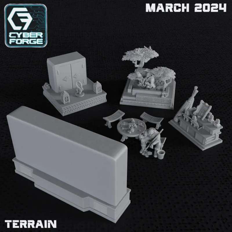 Cyberforge - Terrain Set 2