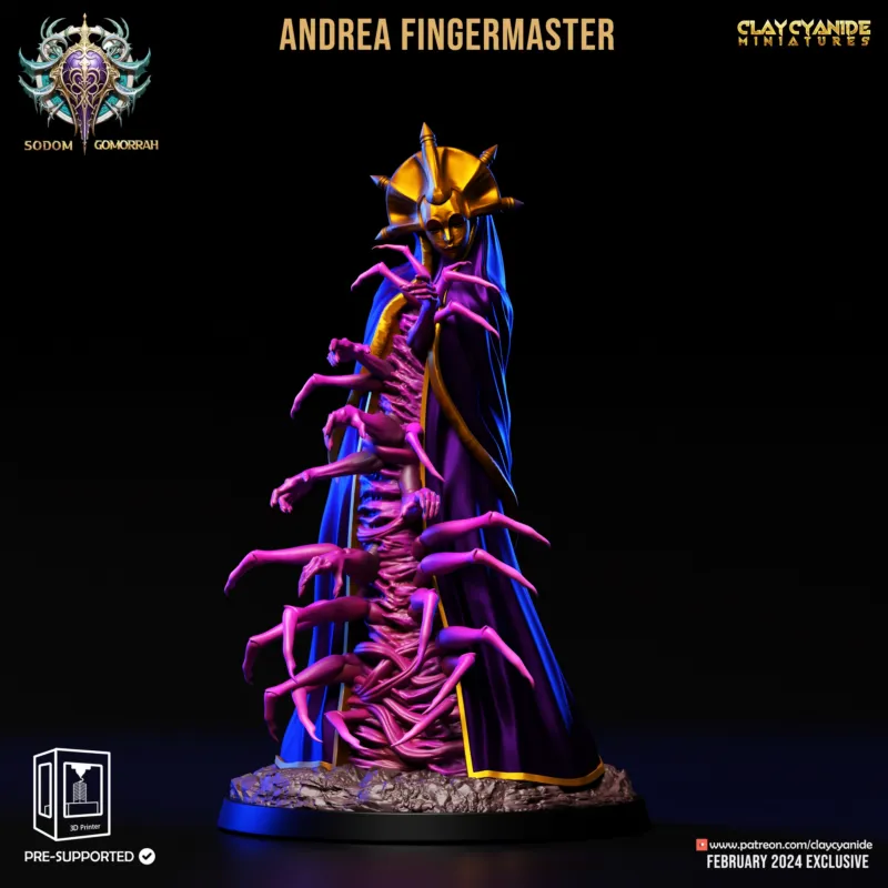 Dominance of Andrea Fingermaster - Keeper of Gomorrah's Justice