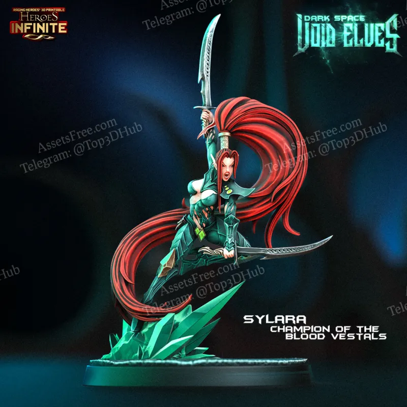 Heroes - Sylara Champion of the Blood Vestals