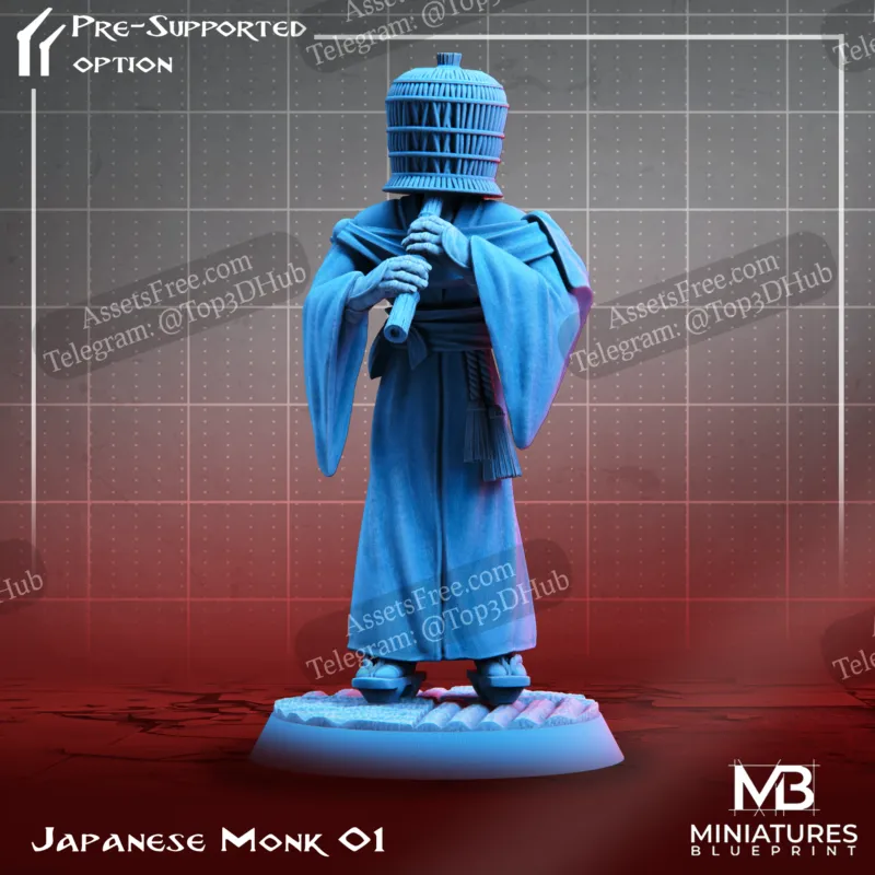 Japanese Monk 01