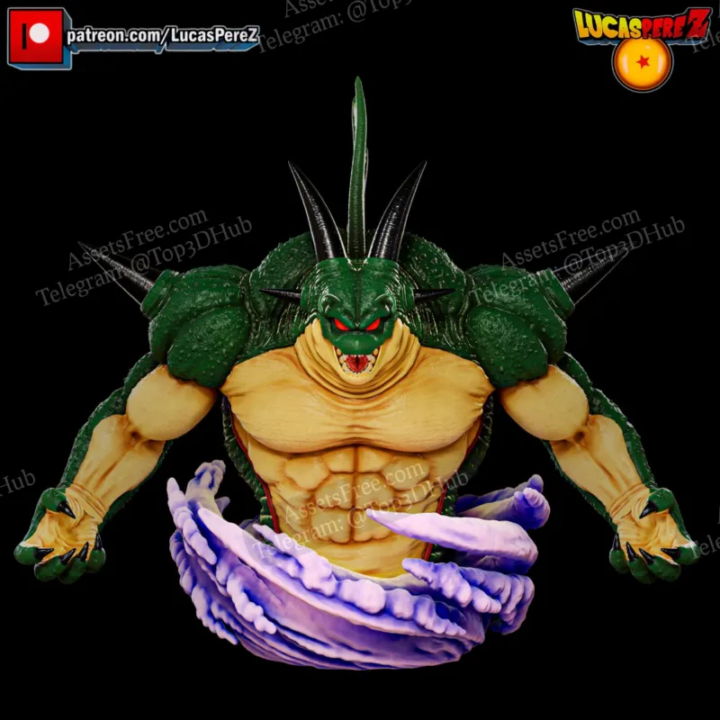 "Majestic Dragon: Porunga - A Legendary 3D Model Tribute" Description: "Summon the power of the Dragon Balls with Porunga, the majestic dragon, in this legendary 3D model tribute. Whether you're a fan of epic quests or drawn to tales of wish fulfillment, Porunga promises an immersive journey through the realm of magic and wonder. With his towering presence and ancient wisdom, this model embodies the essence of majesty and mystique. Perfect for collectors, enthusiasts of Dragon Ball, or anyone seeking to unleash their desires, Porunga invites you to make your wishes known. Download now and let the adventure unfold!"
