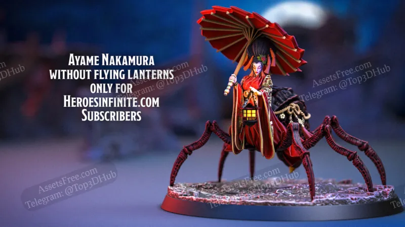 M&M - Ayame Nakamura, the Spider Woman without Flying Lanterns