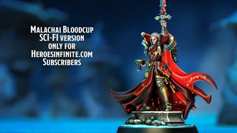 Malachai Bloodcup, Angel of Atonement - Sci Fi Version