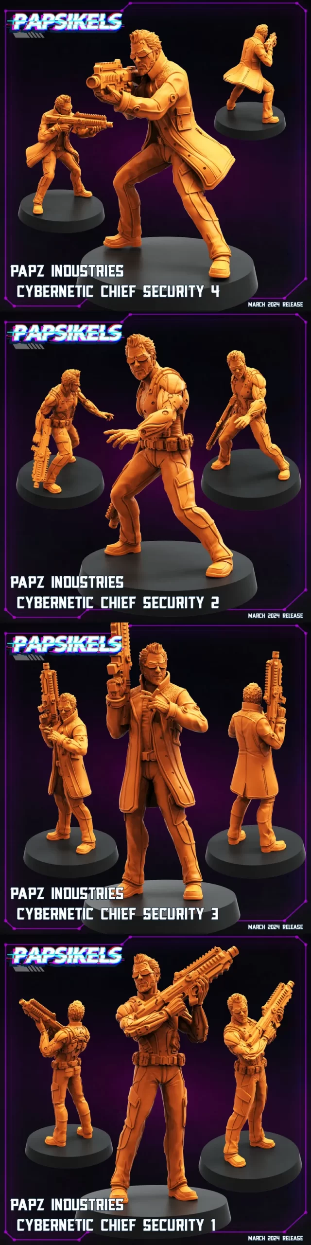 PAPZ INDUSTRIES CYBERNETIC CHIEF SECURITY