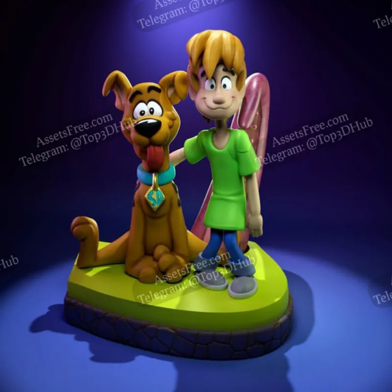 Pup Scooby and Shaggy Kid