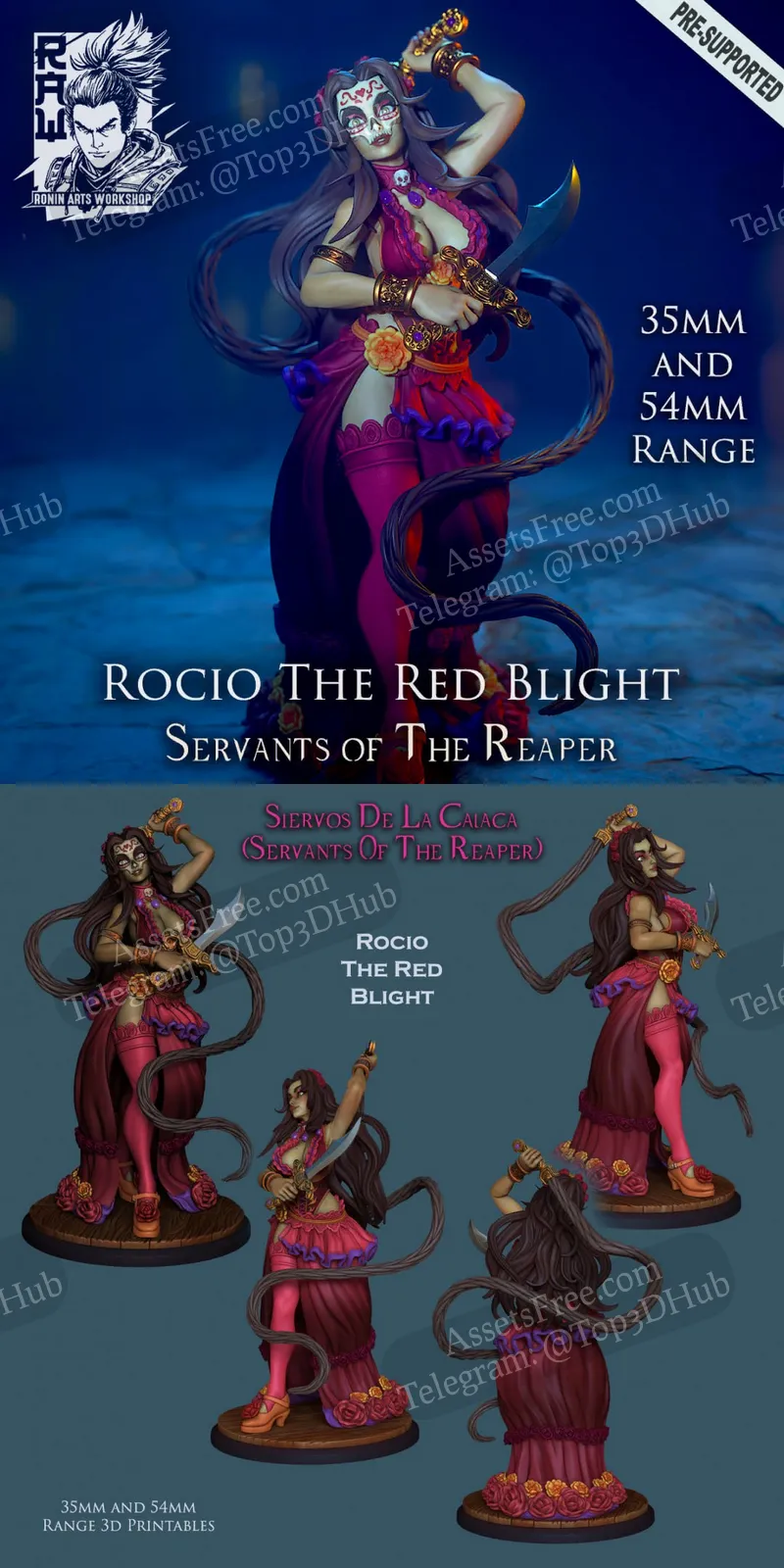 Rocio The Red Blight - Dia De Muertos Assassin
