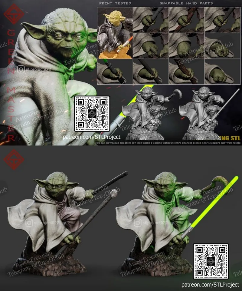 Green Master Yoda
