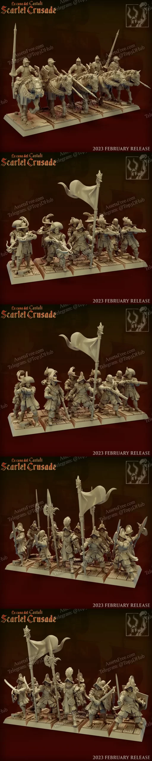 Scarlet Crusade Units Pack