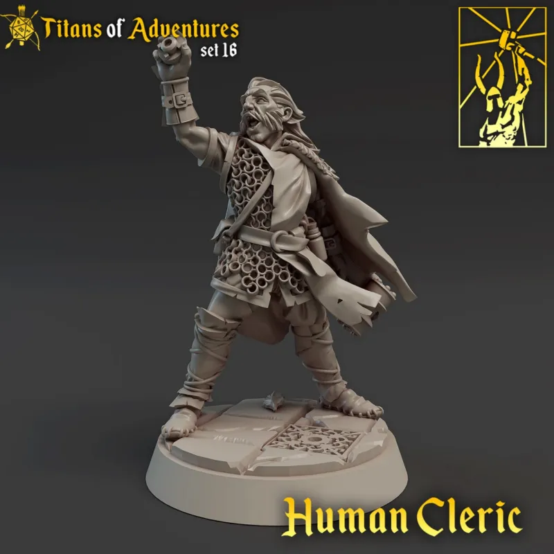 Titans of Adventure - Human Cleric