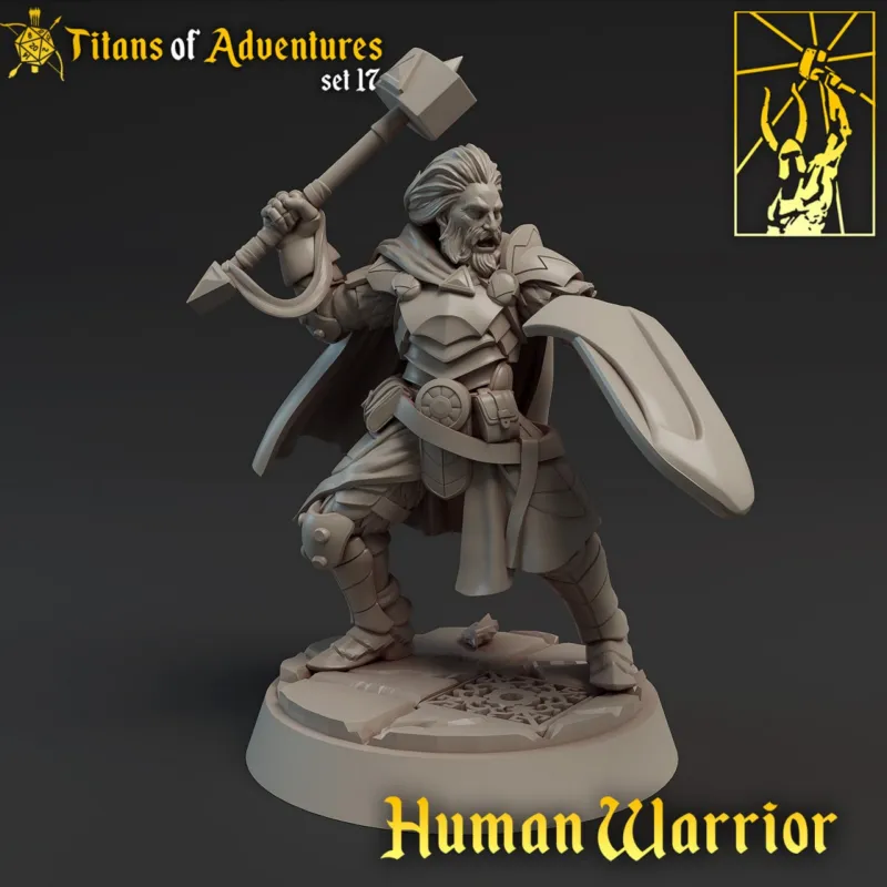 Titans of Adventure - Human Warrior