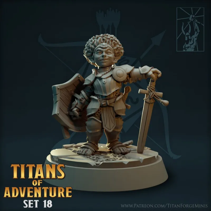 Titans of Adventure - halfling