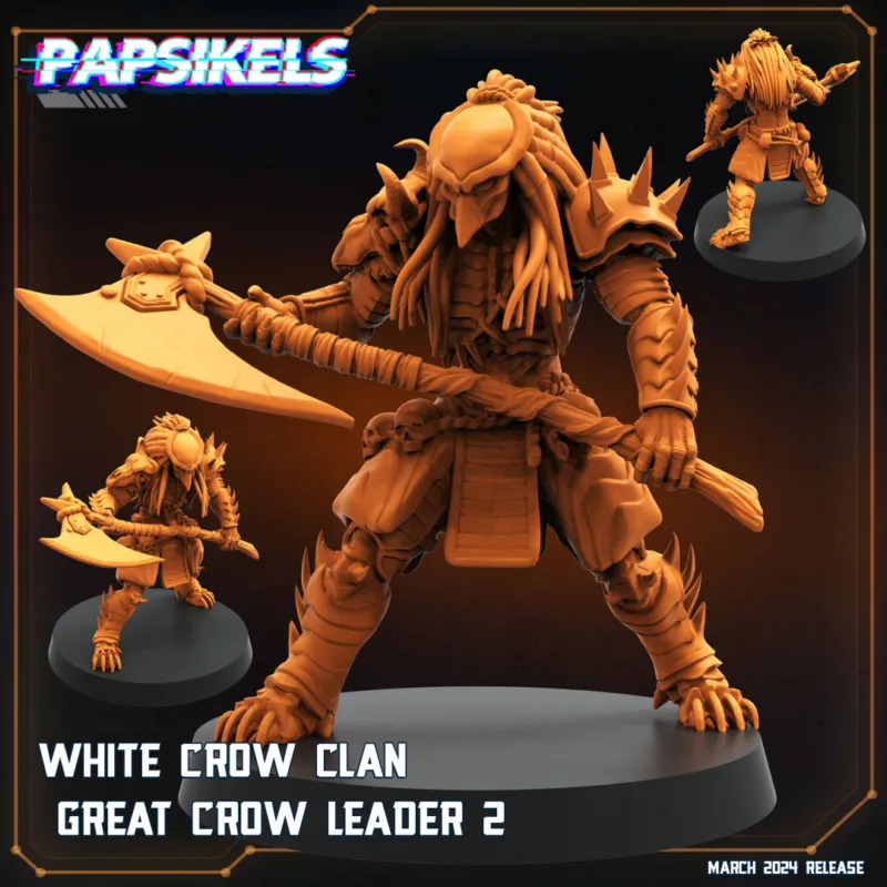 WHITE CROW CLAN GREAT ELDER LEADER 2