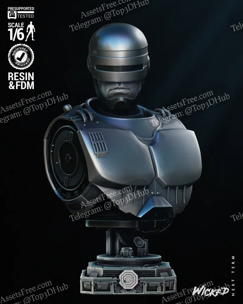 Robocop Portrait