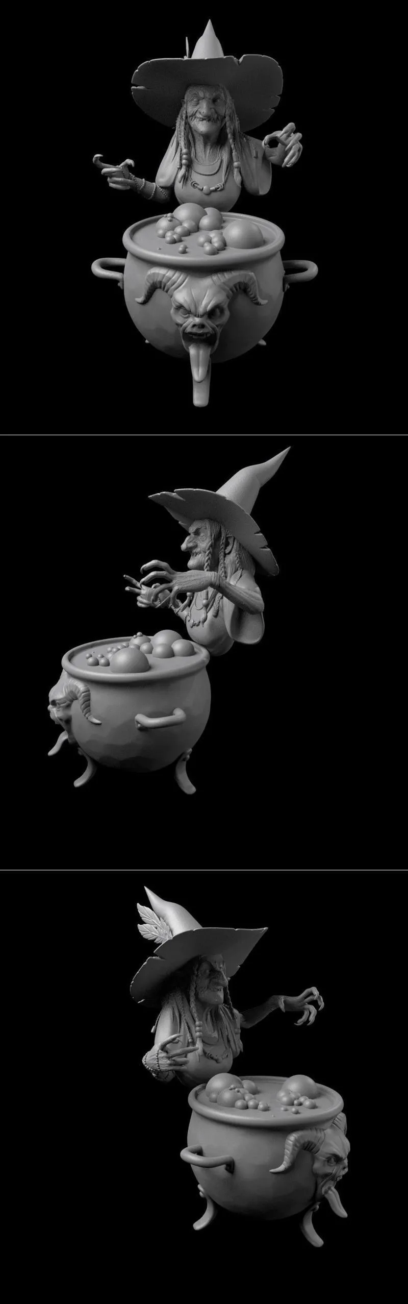 Witch cauldron