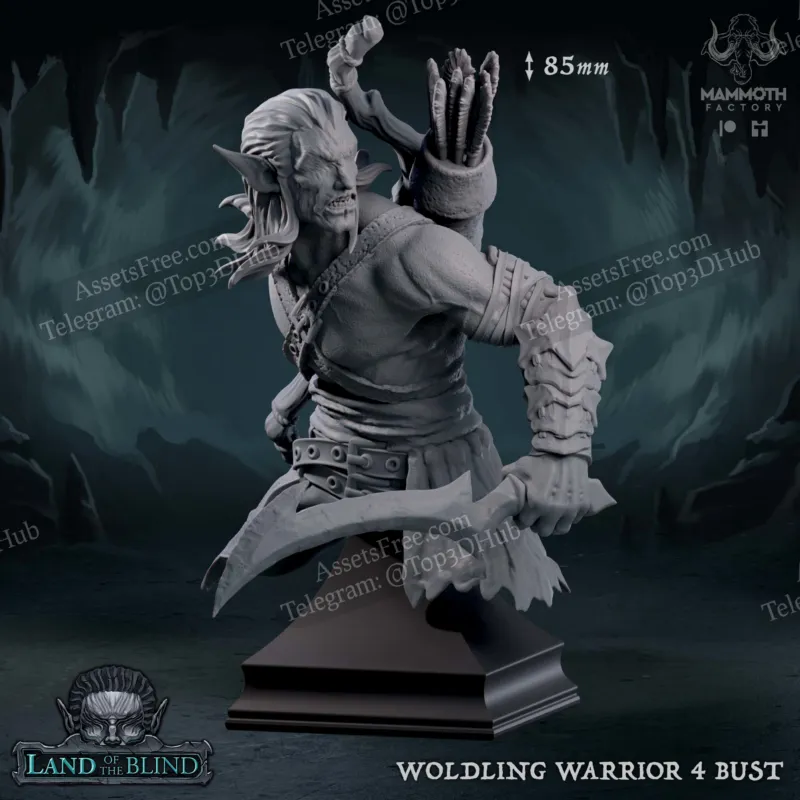 Woldling Warrior Bust