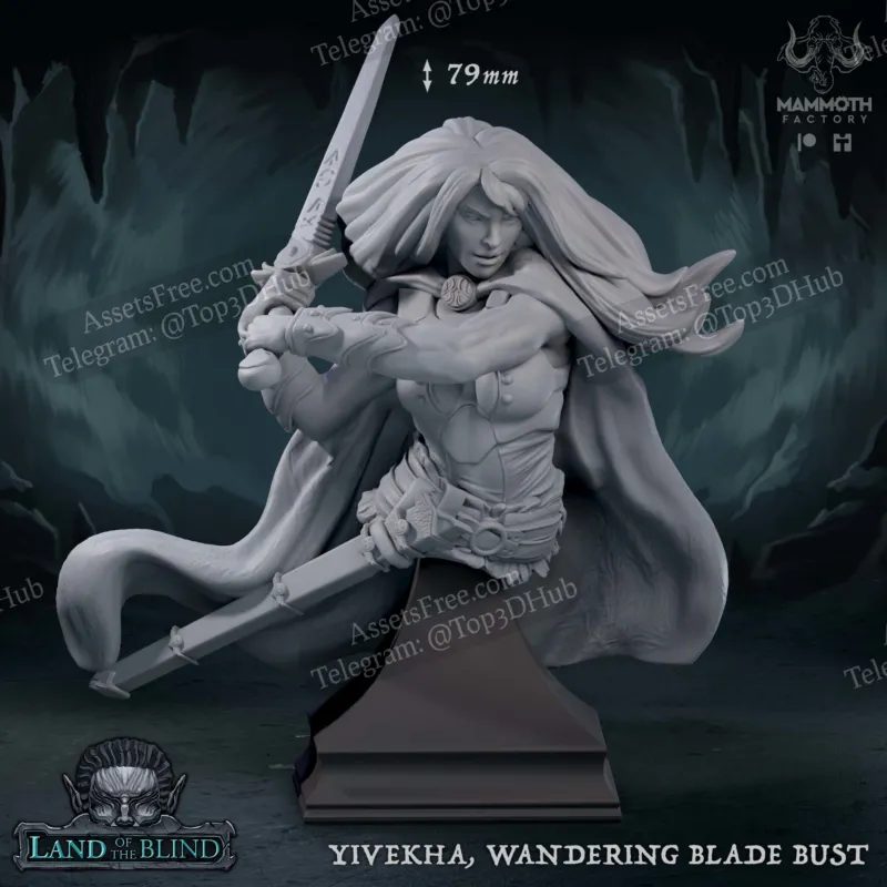 Yivekha Wandering Blade Bust