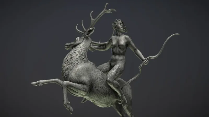 Artemis fountain
