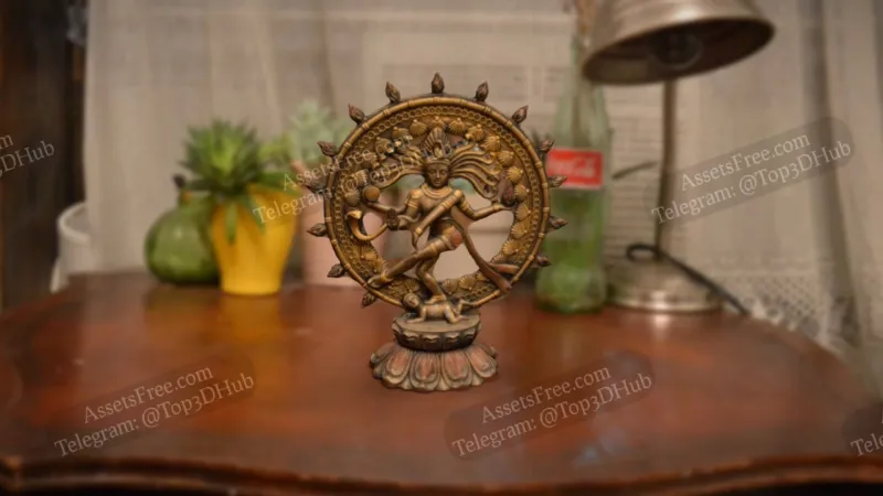 Dancing Shiva statue