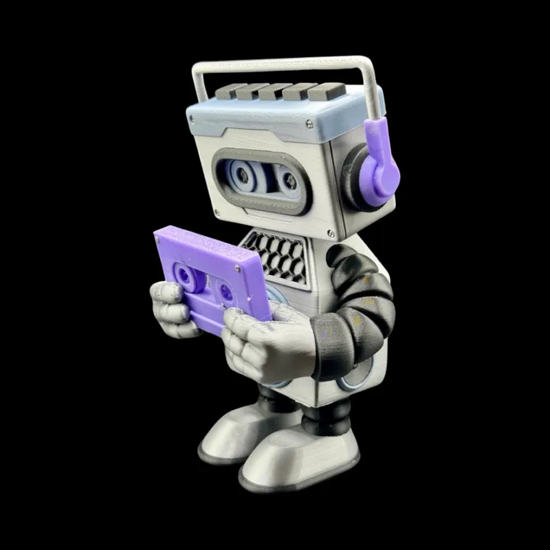 Retro tape robot