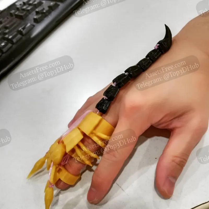 Scorpion finger