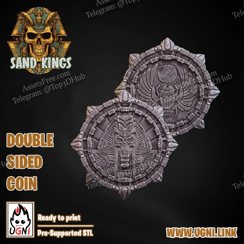 Double-sided coin