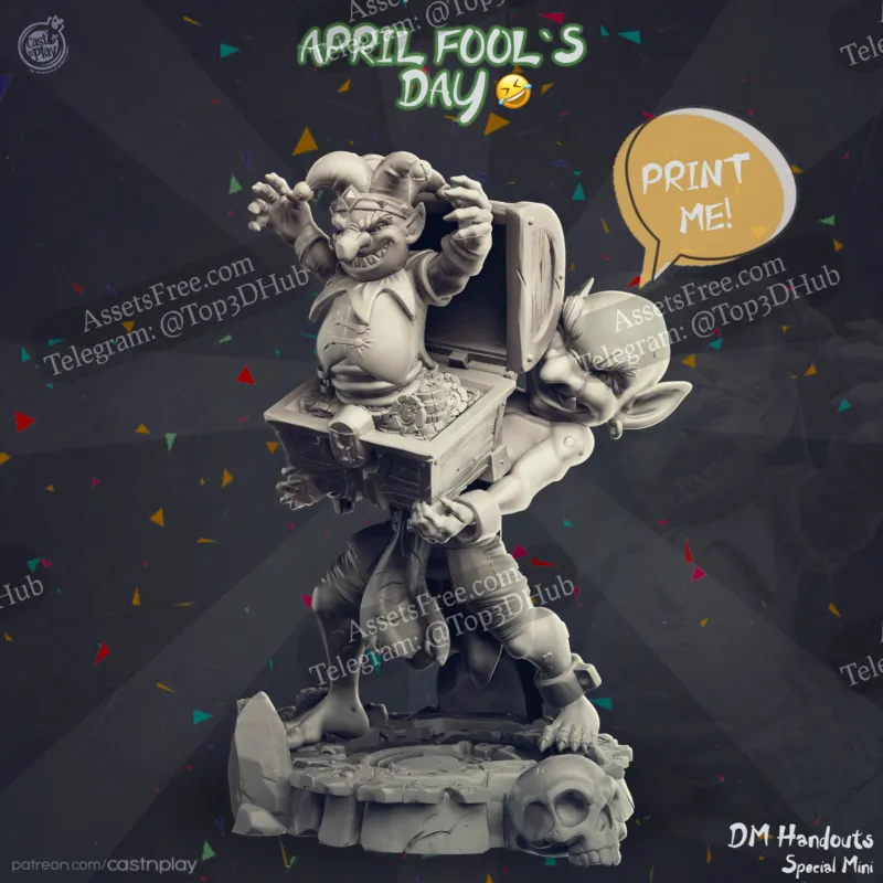 April Fools Treasure Goblin